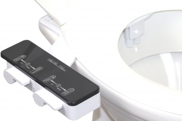 BisBro Deluxe Slim Bidet 2082 (warm and cold water) for optimal intimate care